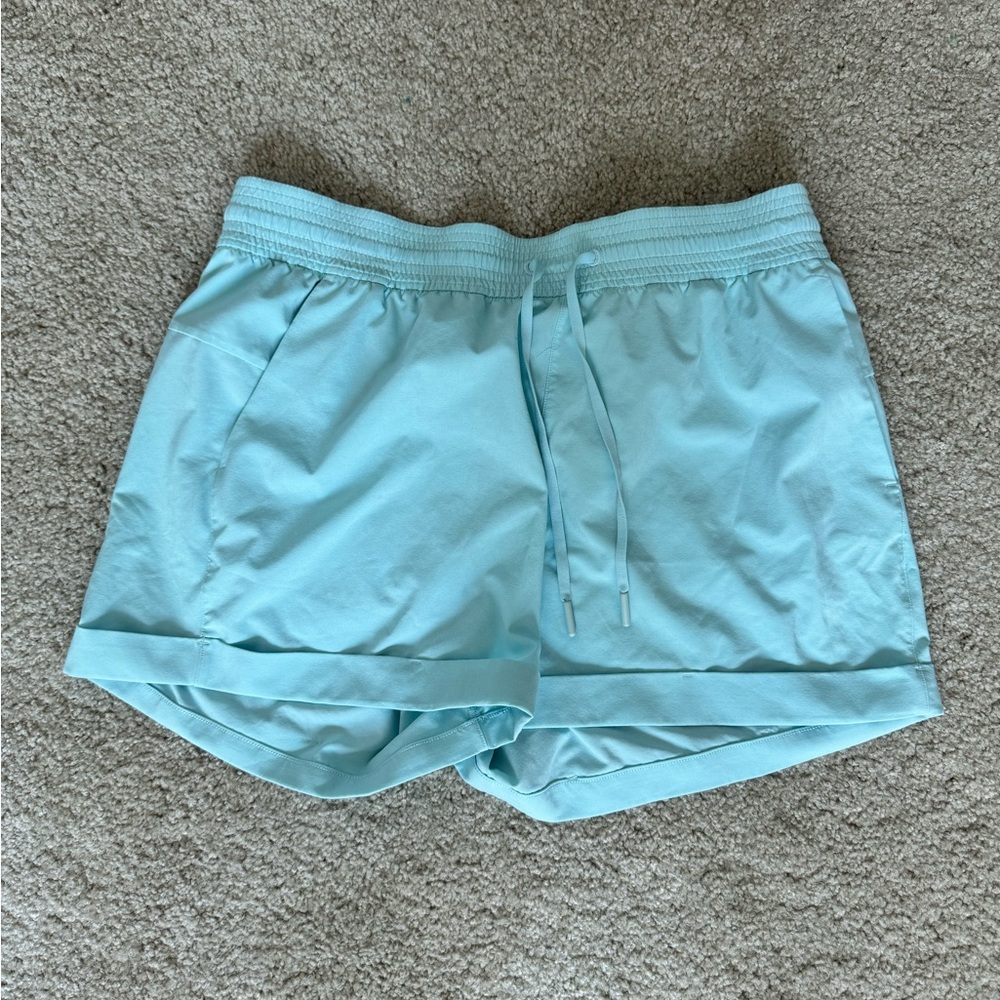Light blue Lululemon shorts